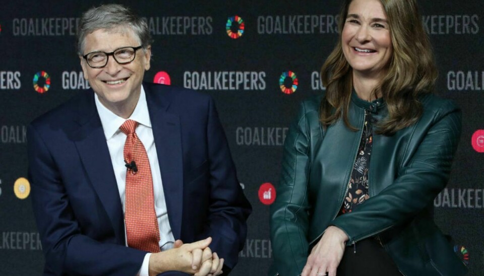 Bill og Melinda Gates blev gift i 1994, men efter 27 års ægteskab skal de nu skilles. Her ses de sammen i New York i 2018. Arkivfoto: Ludovic Marin/Ritzau Scanpix
