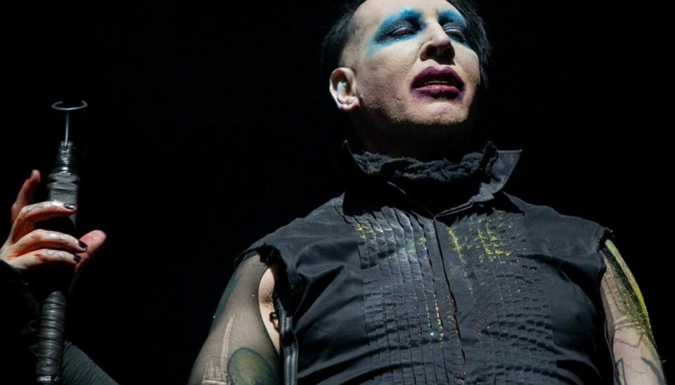 Endnu en kvinde anklager rockmusikeren Marilyn Manson for seksuelle overgreb, misbrug og vold. Foto: Suzanne Cordeiro/AFP