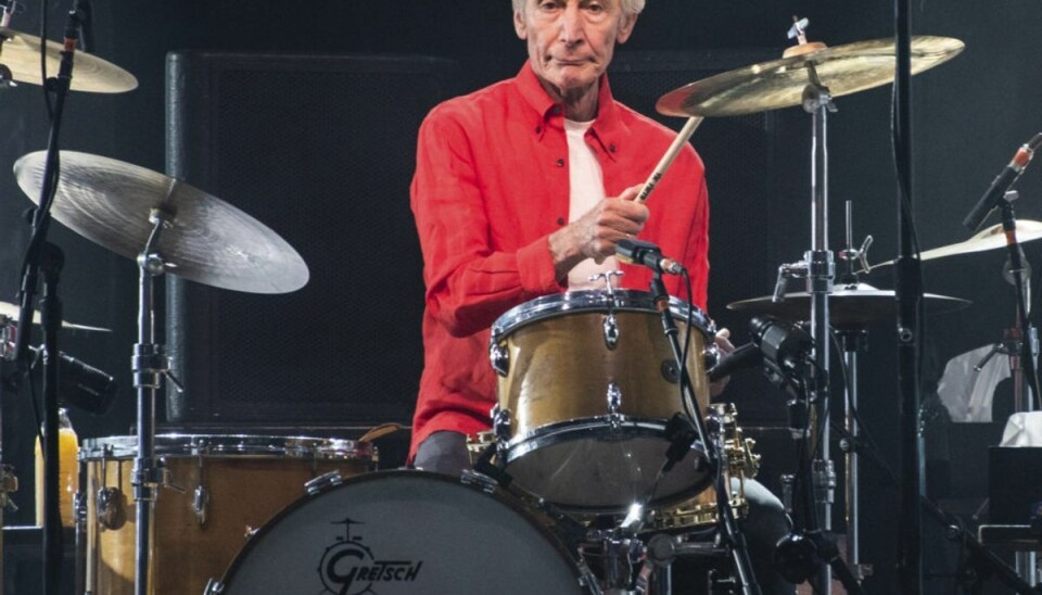 Kemo reddede hans liv Rolling Stones-trommeslager Charlie Watts fylder 80 år 2. juni. Foto: Scanpix.