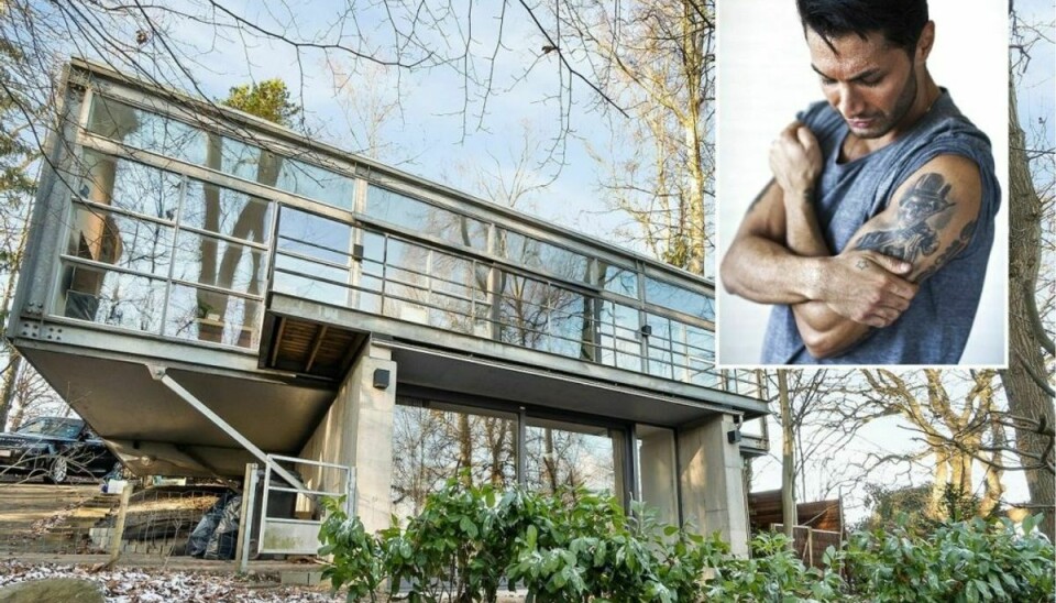 38-årige Burhan G sælger sin liebhavervilla i Søllerød for 11,8 millioner. Fotos: LokalBolig Holte og Betina Garcia/Ritzau Scanpix