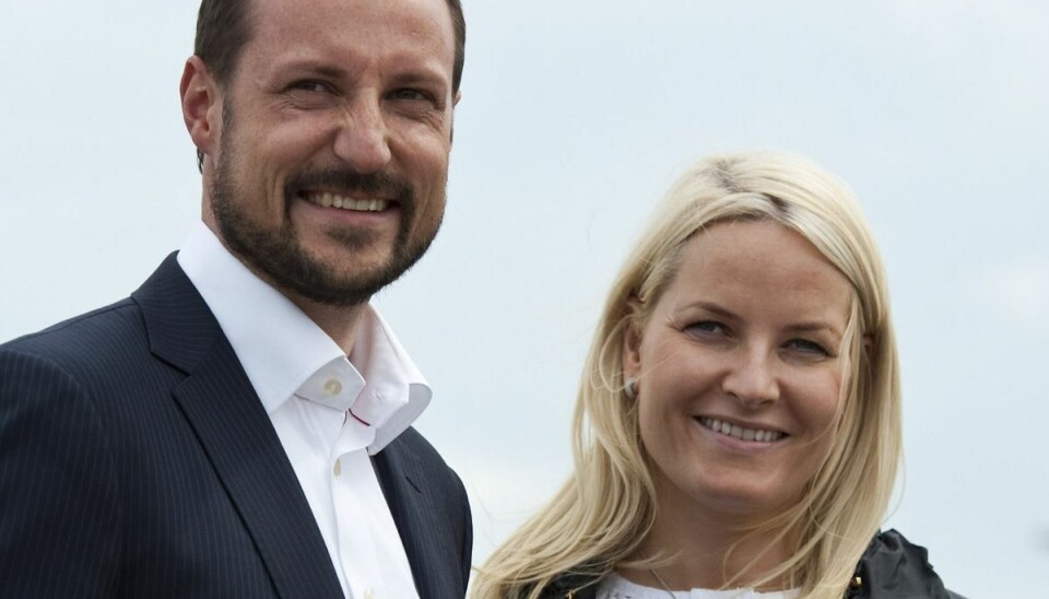 Kronprins Haakon og kronprinsesse Mette-Marit. Kronprins Haakon og kronprinsesse Mette-Marit.