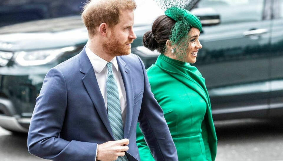Det royale par i blåt og grønt nøjagtig som Jordan Dean og Sydney Morton i billedet på Instagram. Foto: Scanpix/Richard Pohle/Pool via REUTERS