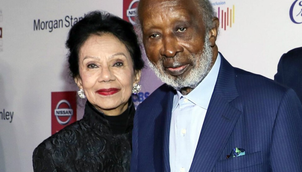 Jacqueline Avant og Clarence Avant fotograferet året før hun i 2021 blev dræbt ved et røveri i parrets hus i Beverly Hills.