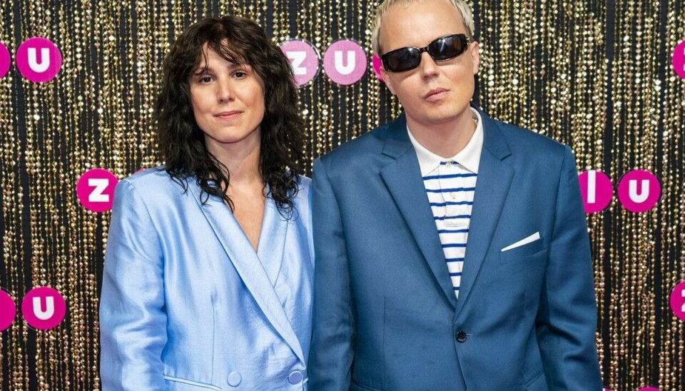 Andreas Odbjerg ses her på den den røde løber ved Zulu Awards i KB Hallen torsdag den 29. april 2021. Parret blev forlovet juleaften samme år. Andreas Odbjerg ses her på den den røde løber ved Zulu Awards i KB Hallen torsdag den 29. april 2021. Parret blev forlovet juleaften samme år.