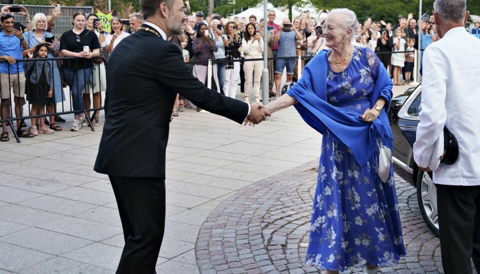 Dronningen deltager i gallaåbningen af Aarhus Festuge, der i ti dage fejrer kulturen. (Arkivfoto).