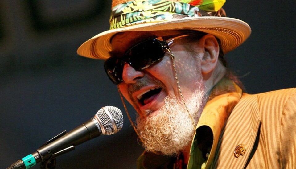 Musiker død af hjerteanfald Dr. John. Arkivfoto: Scanpix.