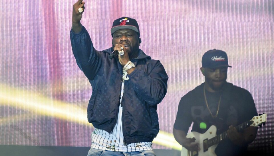Den amerikanske rapper 50 Cent gæstede Tivoli sidste år (billedet). 30. september holder han koncert i Royal Arena.