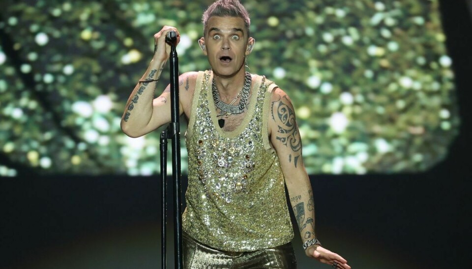 Robbie Williams hader sin egen krop.