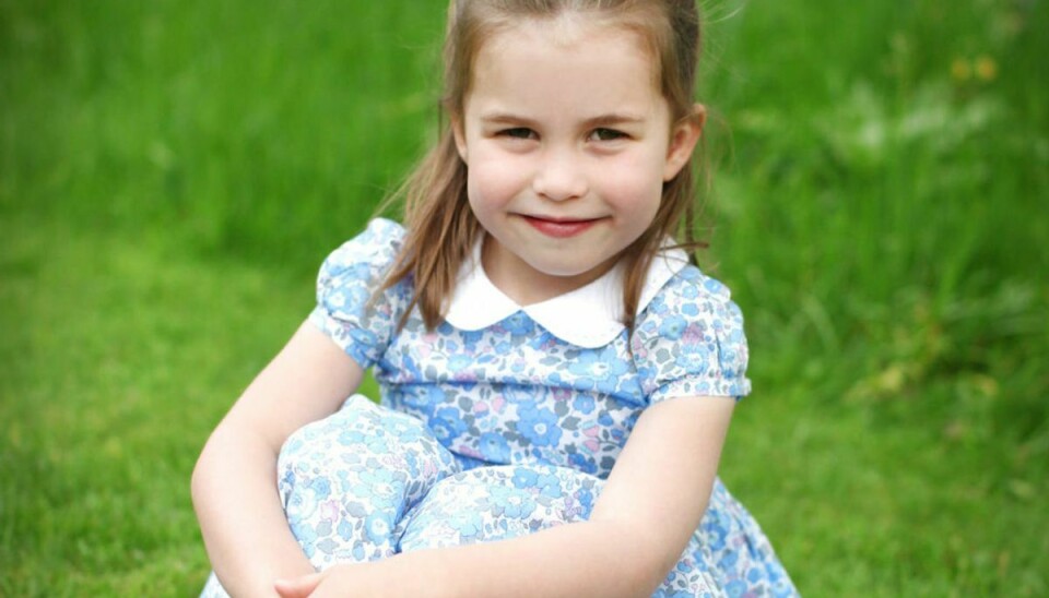 Prinsesse Charlotte starter snart i skole, og det glæder hun sig meget til. Klik videre for flere billeder. Foto: Scanpix