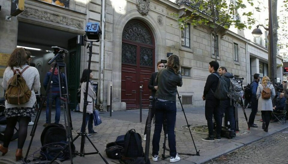 Det var inde for i dette luksus-lejlighedskompleks i Paris Kim Kardashian blev røvet for flere millioner euro. Foto: Gonzalo Fuentes/Scanpix.