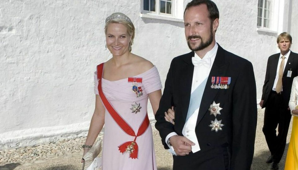 Kronprins Haakon og kronprinsesse Mette-Marit  Arkivfoto: Søren Bidstrup/Scanpix (Arkivfoto)