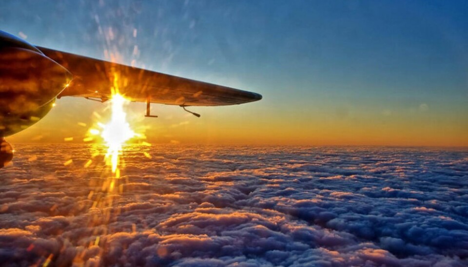10 billeder: Derfor skal du sidde ved vinduet i flyet Og en fantastisk solnedgang
