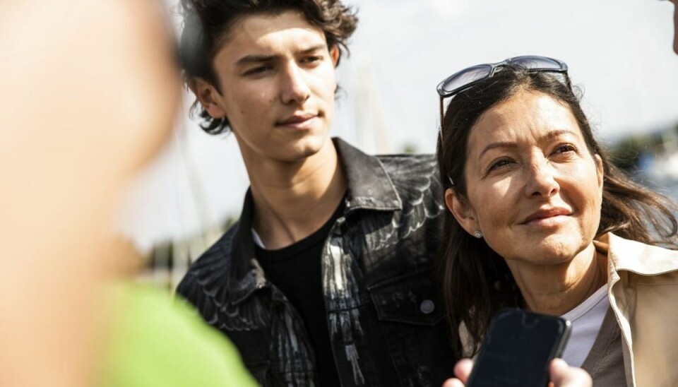 Prins Nikolai og grevinde Alexandra i lykkelig genforening til Ecco Walkathon i København den 9. september. (Foto: Olafur Steinar Gestsson/Scanpix) Prins Nikolai og grevinde Alexandra i lykkelig genforening til Ecco Walkathon i København den 9. september. (Foto: Olafur Steinar Gestsson/Scanpix)
