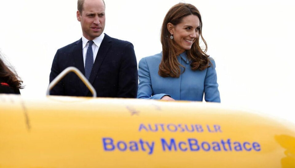 Kate og William døber “Boaty McBoatface”