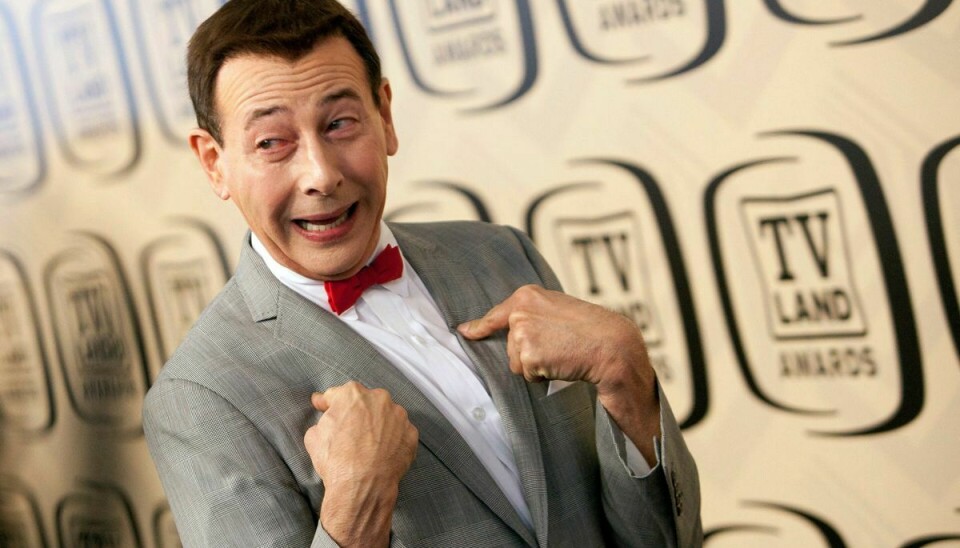 'Pee-wee Herman' ankommer til TV Land Awards i 2012.