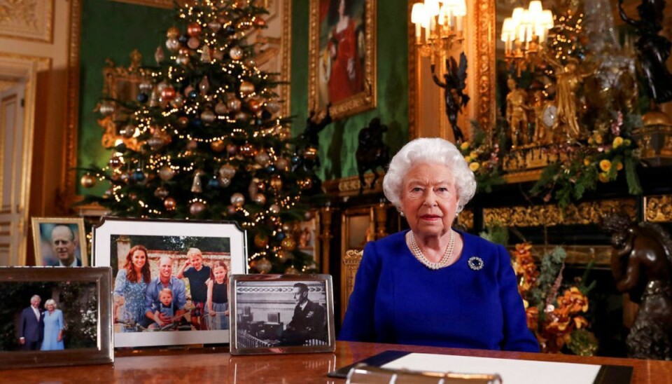Turbulent royalt år: Nu vil hun have ro på Dronning Elizabeth ved den traditionsrige tale. Foto: Scanpix