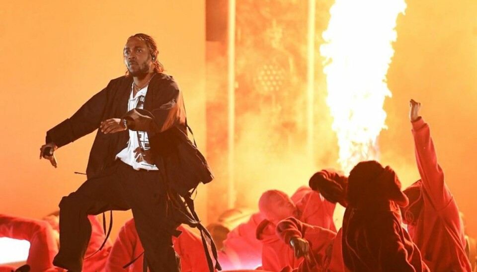 Vender tilbage til Danmark Hvis alt går efter planen, spiller Kendrick Lamar på Roskilde Festival i 2021. Foto: Scanpix/Timothy A. CLARY
