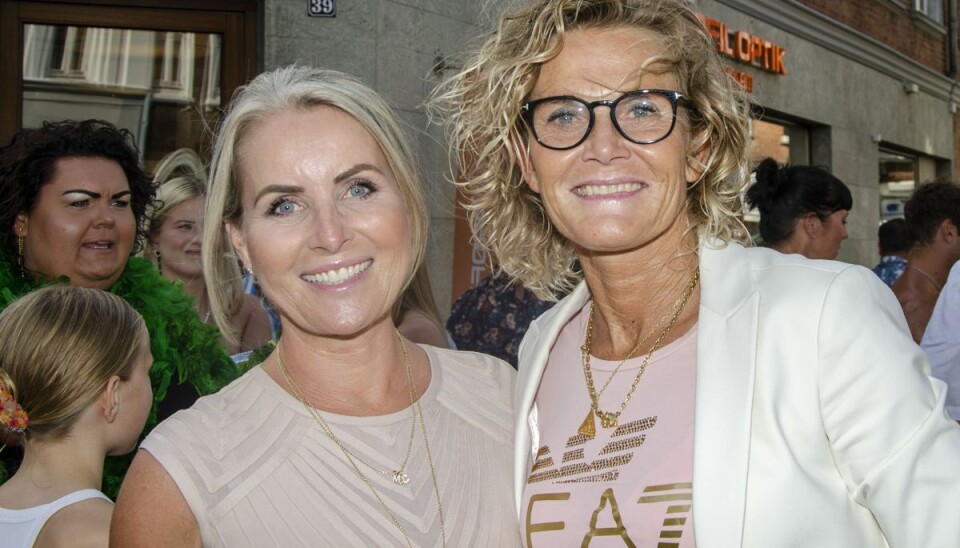 Tv-lægen Charlotte Bøving og daværende ægtefælle Christina.