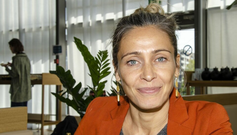 Laura Drasbæk trives bedst alene for tiden, fordi hun er i det kreative hjørne.