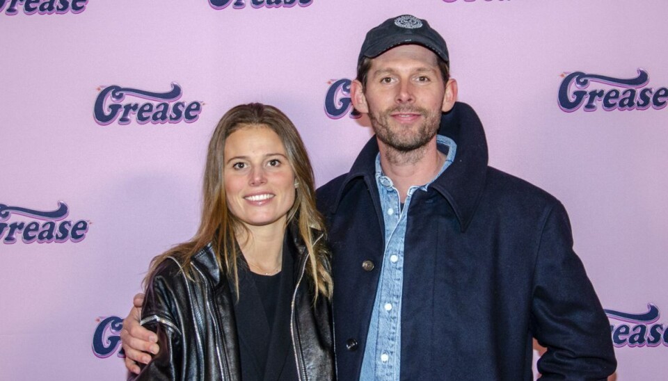 Rasmus Seebach og hustruen Julie Teglhus.