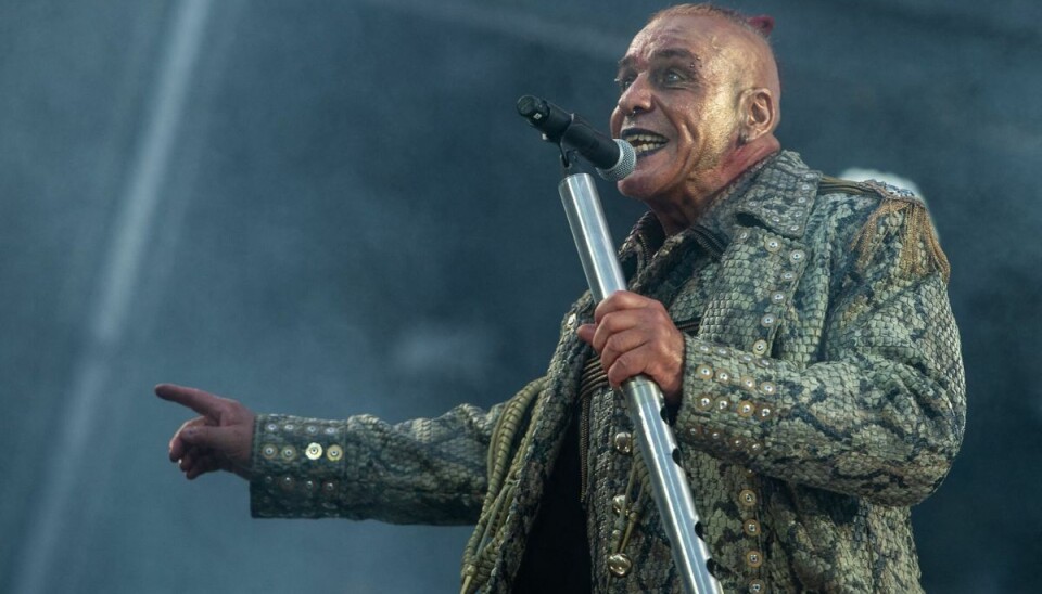 Till Lindemann er forsanger i det populære tyske band Rammstein. (Arkivfoto).