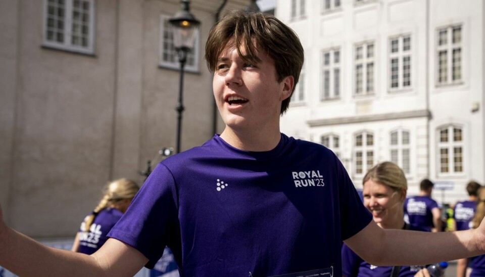Prins Christian, der her ses under årets Royal Run, har inviteret omkring 200 unge fra landets kommuner samt Grønland og Færøerne til at være med til at fejre prinsens fødselsdag 15. oktober 2023. (Arkivfoto). Prins Christian, der her ses under årets Royal Run, har inviteret omkring 200 unge fra landets kommuner samt Grønland og Færøerne til at være med til at fejre prinsens fødselsdag 15. oktober 2023. (Arkivfoto).
